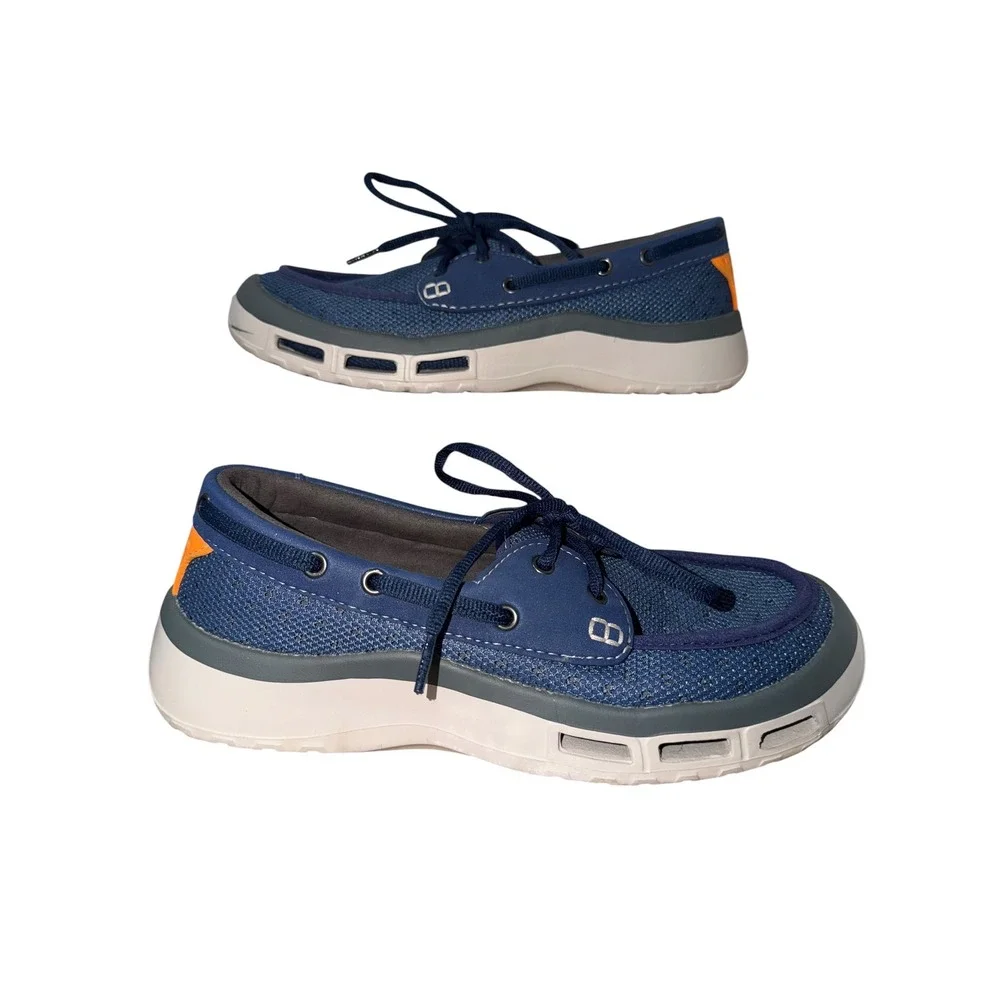 SoftScience Fin 3.0 Boat Fishing Shoes Blue Men 10 Women 12 Water Shoes